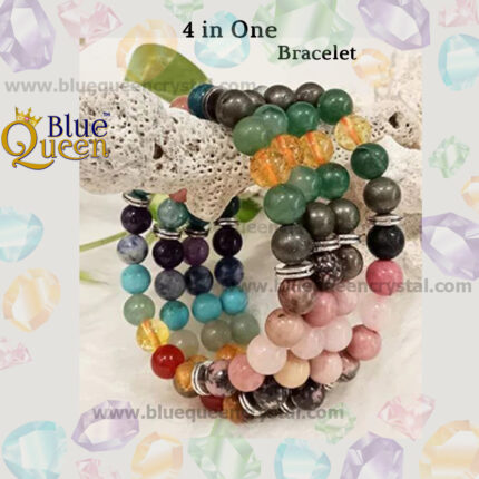 Bluequeen 4 in One Crystal Bracelet