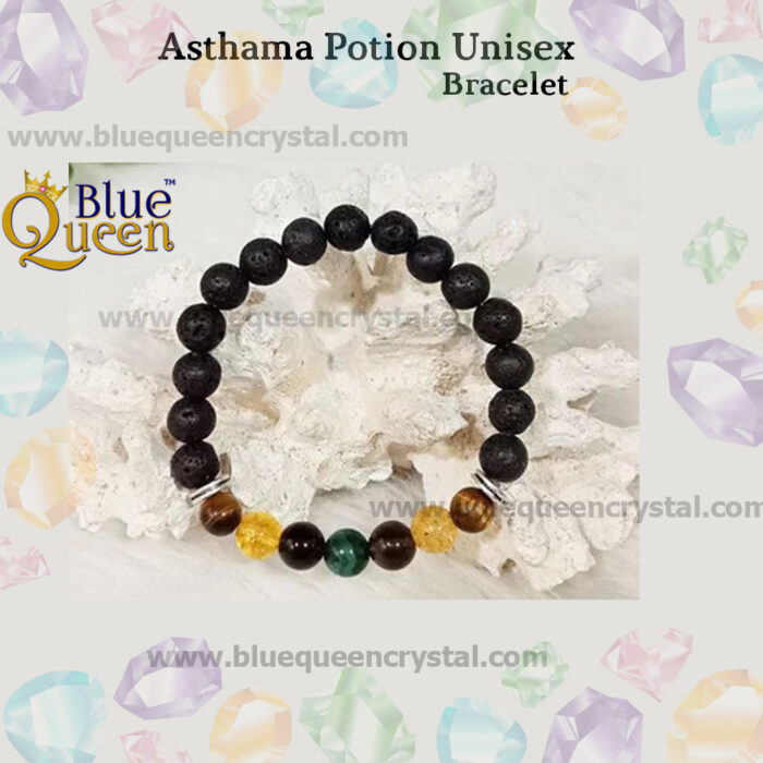 Bluequeen Asthama Potion Unisex Crystal Bracelet