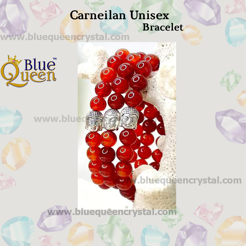 Bluequeen Carneilan Unisex Crystal Bracelet