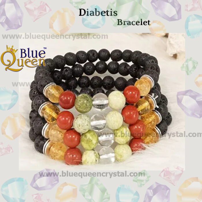 Bluequeen Diabetis Crystal Bracelet