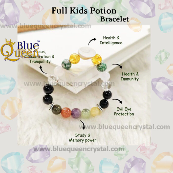 Bluequeen Full Kids Potion Crystal Bracelets