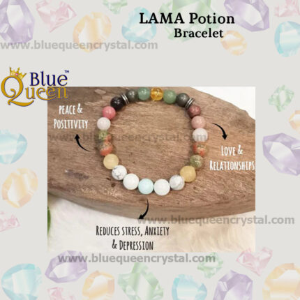 Bluequeen LAMA Crystal Bracelet