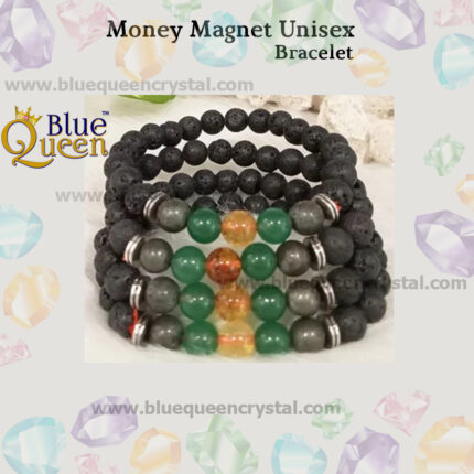 Bluequeen Money Magnet Unisex Crystal Bracelet