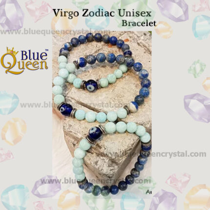 Bluequeen Virgo Zodiac Unisex Crystal Bracelet