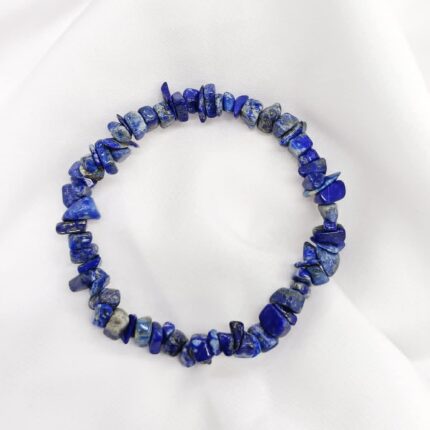 Lapis Lazuli Crystal Chips Bracelet