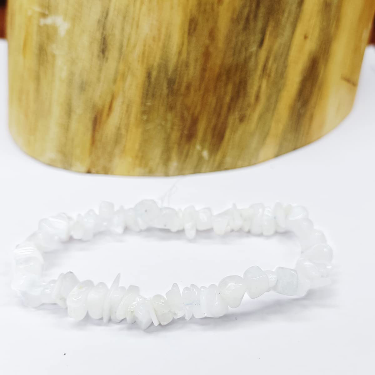 Moonstone Crystal Chips Bracelet