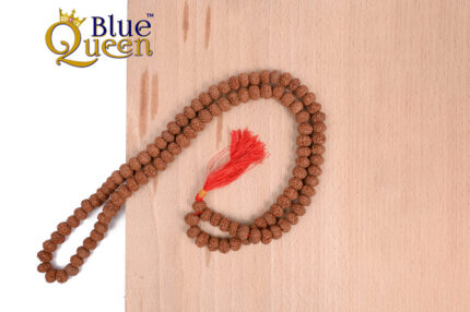 Natural 9 Mukhi Indonesian Rudraksha Mala 108 +1 = 109 Beads