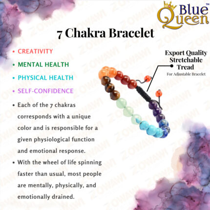 7 Chakra crystal bracelet