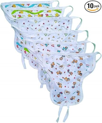 BlueQueen Baby's Cotton Cloth Diapers Langot Washable and Reusable Nappies Baby Diapers, Cloth Diapers, Langot Diapers, Cotton Diapers, Reusable Diapers,