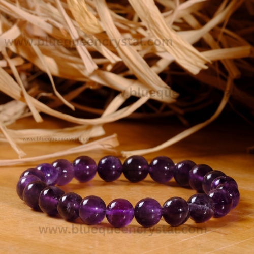 Amethyst Beads Bracelet