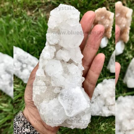 Clear Apophyllite Cluster