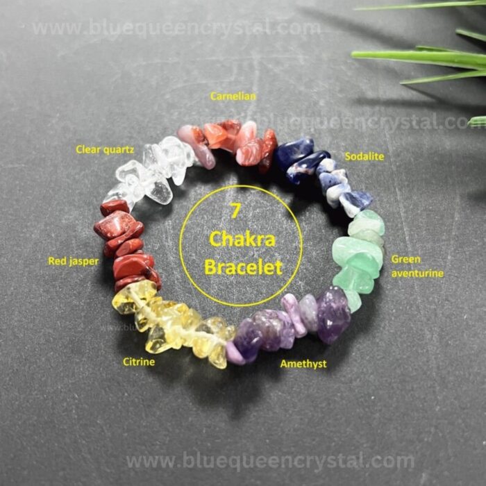 Wholesale 7 Chakra Bracelet chips - Bulk Crystals