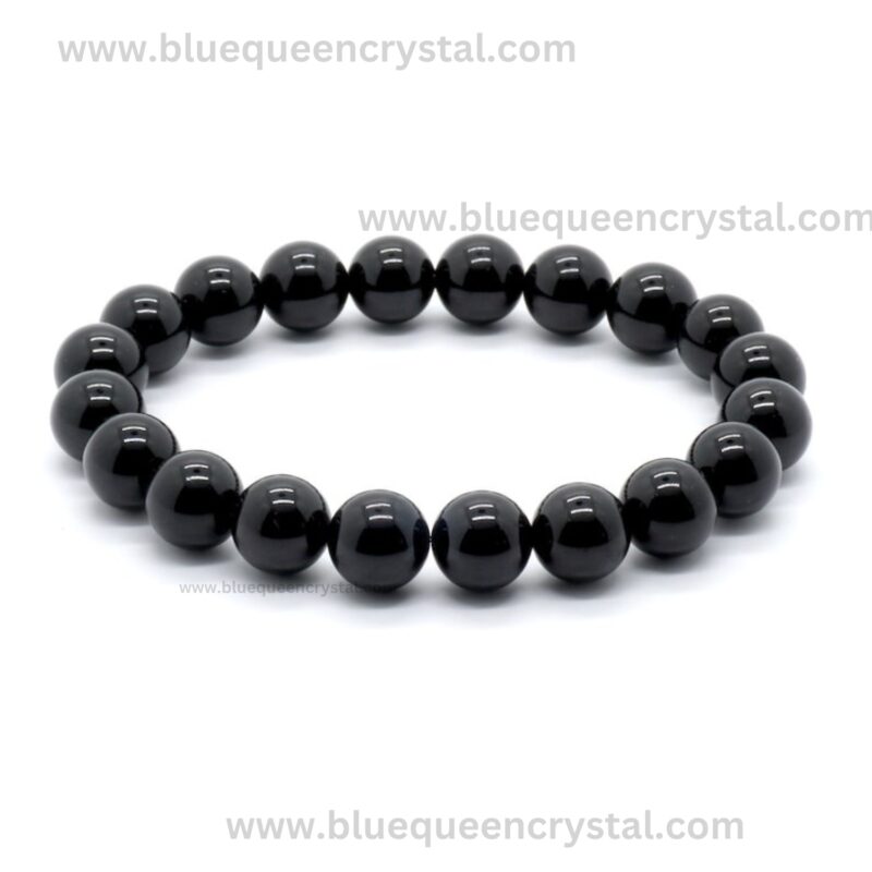 Wholesale Black Tourmaline Beads Bracelet - Bulk Crystals