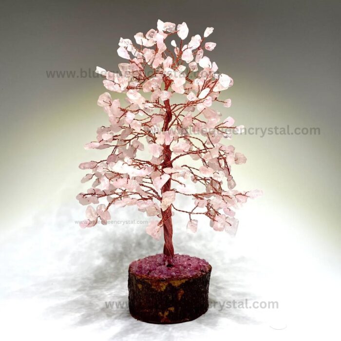 Rose Quartz Crystal Tree