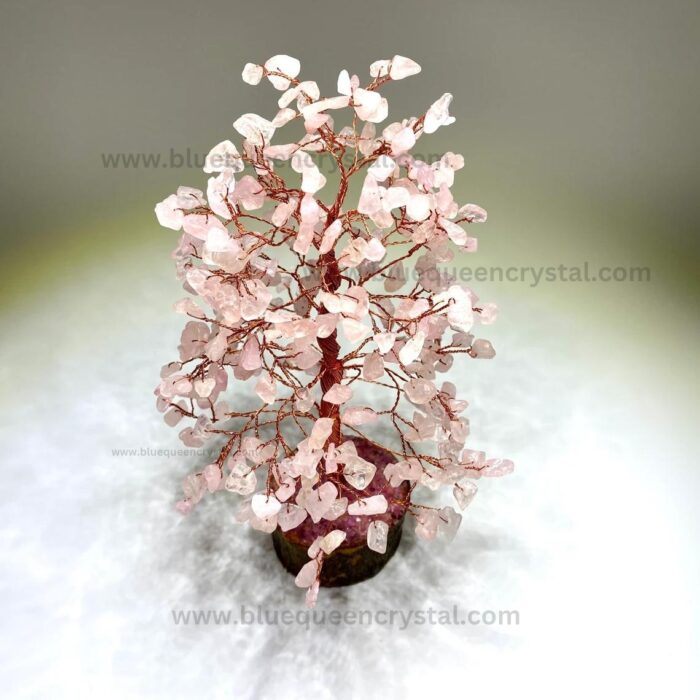 Rose Quartz Crystal Tree