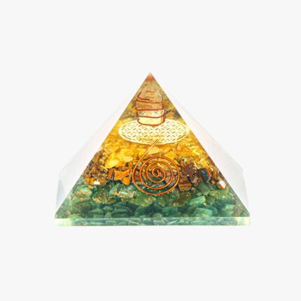 buy Clear Quartz Green Jade, Tiger Eye, and Citrine wholesale pyramid online