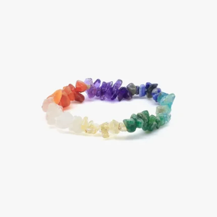 7 Chakra Chips Bracelet