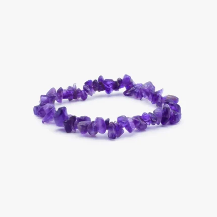 Wholesale-Amethyst-Chips-Bracelets-Bulk-Crystals– 8 MM