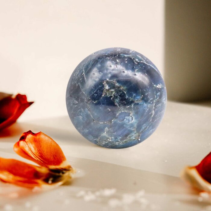 Blue Apatite Sphere ball Wholesale