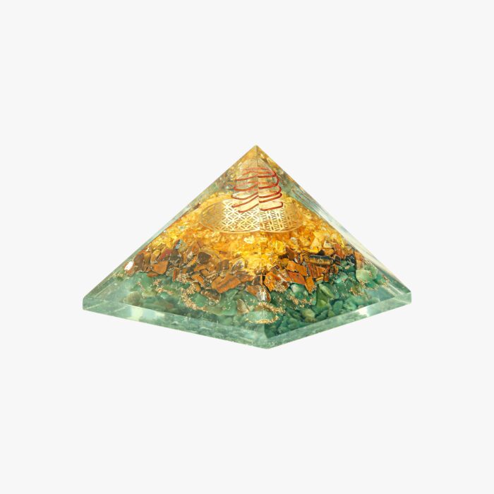 buy Clear Quartz Green Jade, Tiger Eye, and Citrine wholesale pyramid online