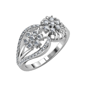 Diamond Crest Ring