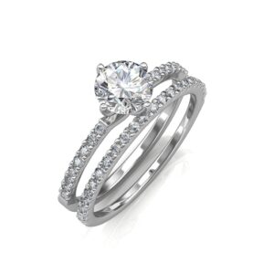 Engagement Rings with Wedding Bands