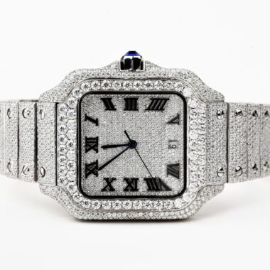 VVS Moissanite Diamond Watch