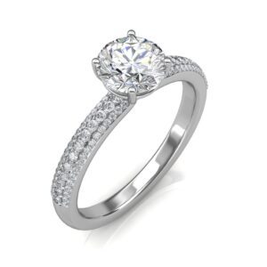 Sterling Silver Diamond Rings