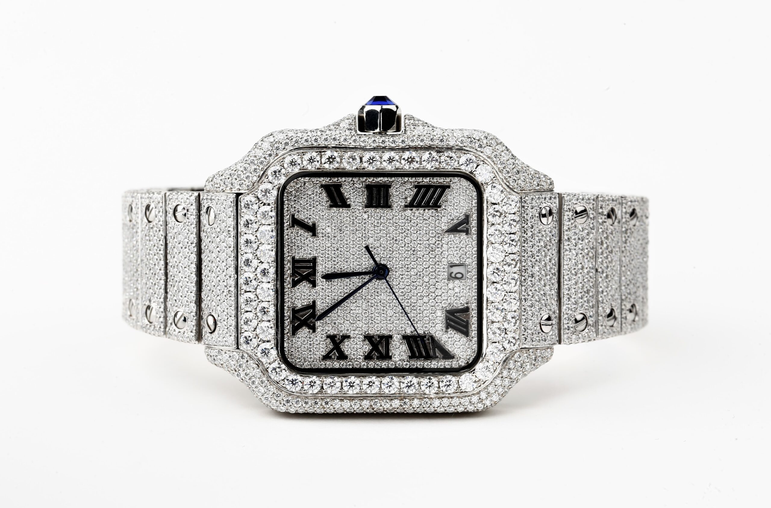 VVS Moissanite Diamond Watch
