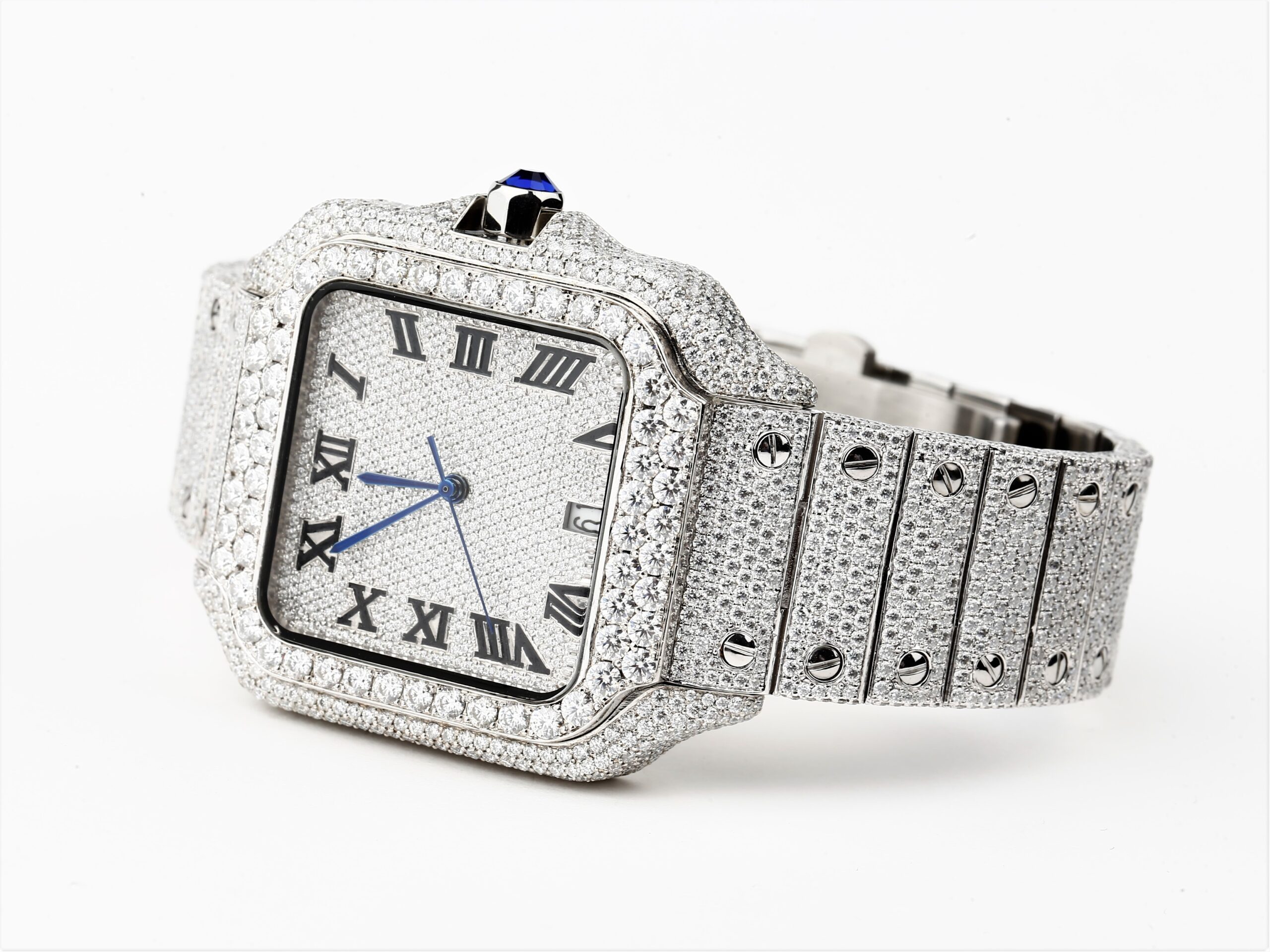 VVS Moissanite Diamond Watch